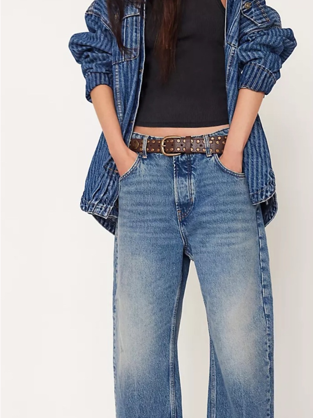We The Free Deep Trance Mid Rise Dropped Boyfriend size 28S with 25' inseam - Picture 4 of 6